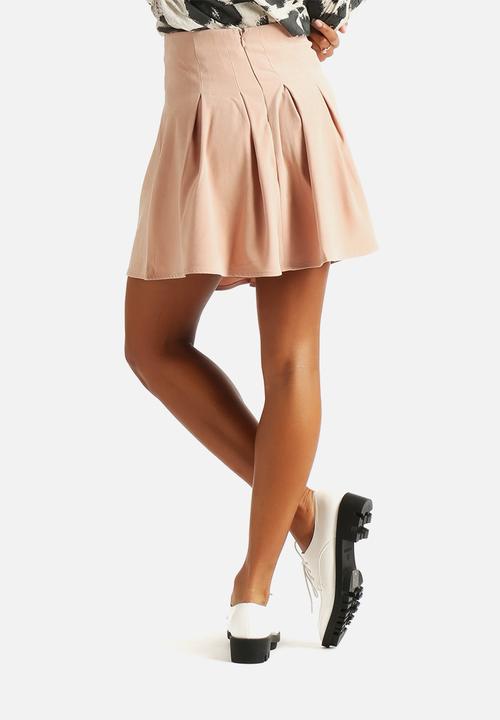 Vero Moda - Munja Faux Suede Short Skirt