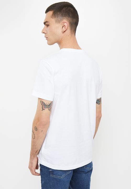 Calvin Klein - Monogram logo pocket tee - bright white