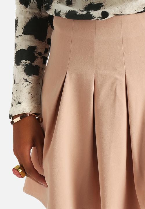 Vero Moda - Munja Faux Suede Short Skirt