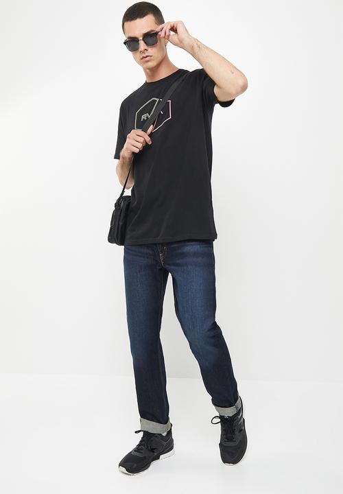 RVCA - Va rvca blur short sleeve - black