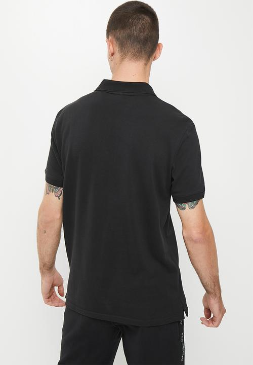 Calvin Klein - Monogram logo polo - ck black 