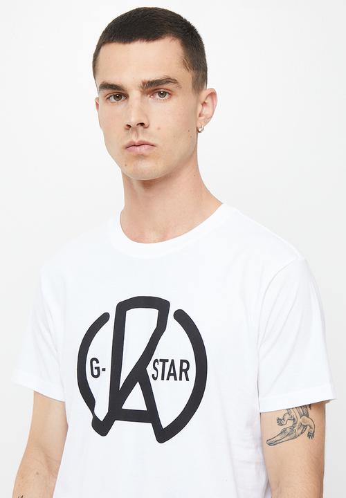 G-STAR - Circle graw r t - white