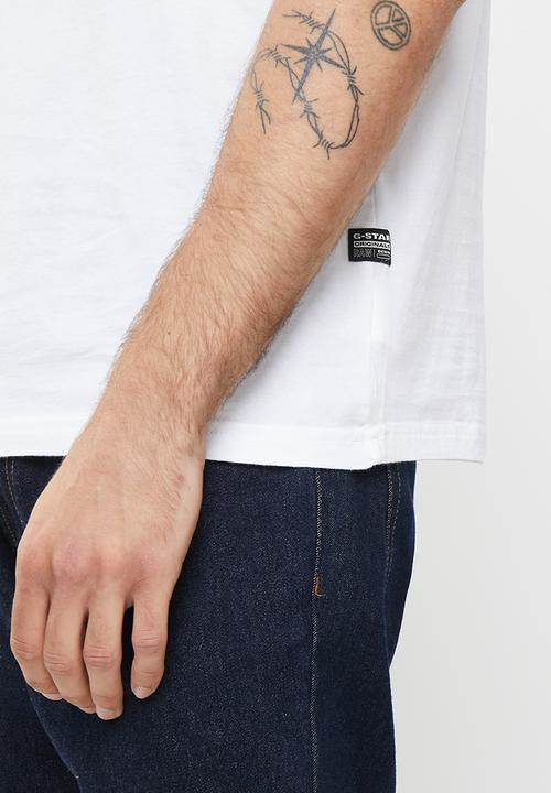 G-STAR - Circle graw r t - white