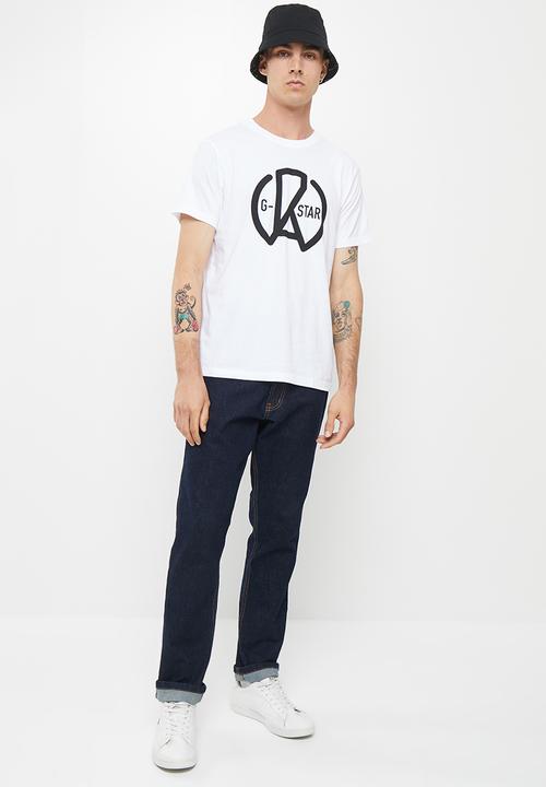 G-STAR - Circle graw r t - white