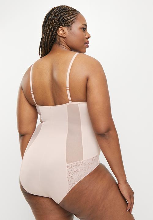 DORINA - Plus harper bodysuit - pink