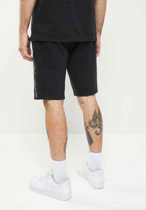 Calvin Klein - Contrast tape hwk short - ck black