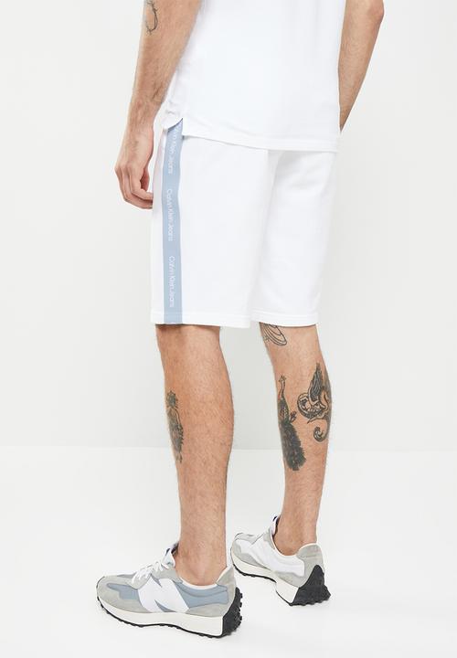 Calvin Klein - Contrast tape hwk short - bright white
