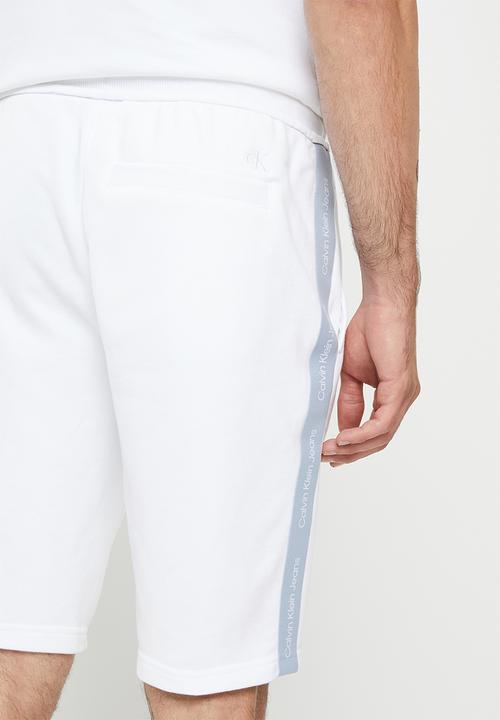 Calvin Klein - Contrast tape hwk short - bright white
