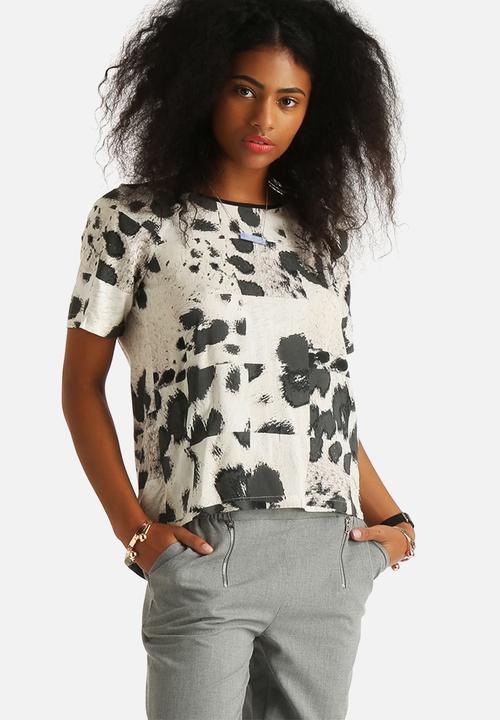 Vero Moda - Cheetar Grid Top 