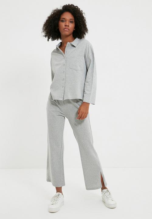 Trendyol - Recycled two piece set - grey