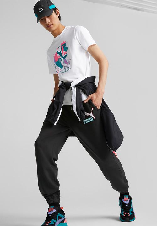 PUMA - Fandom graphic tee - puma white
