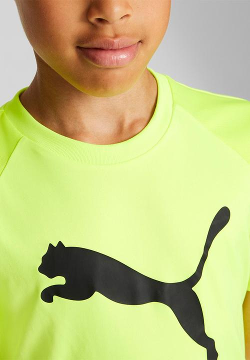 PUMA - Active sports cat poly tee b - lime squeeze