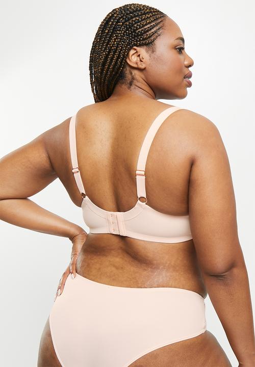 DORINA - Plus harper non padded bralette - pink