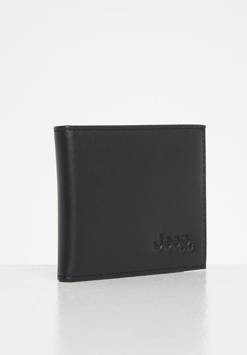 JEEP - Billfold wallet - black