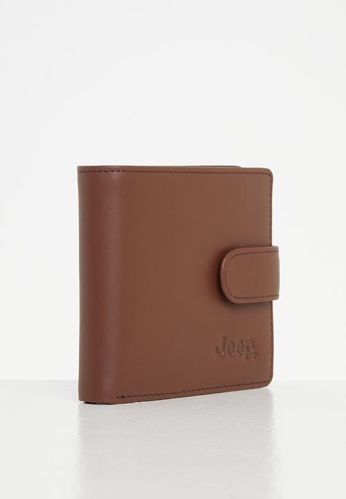 JEEP - Clip wallet - brown