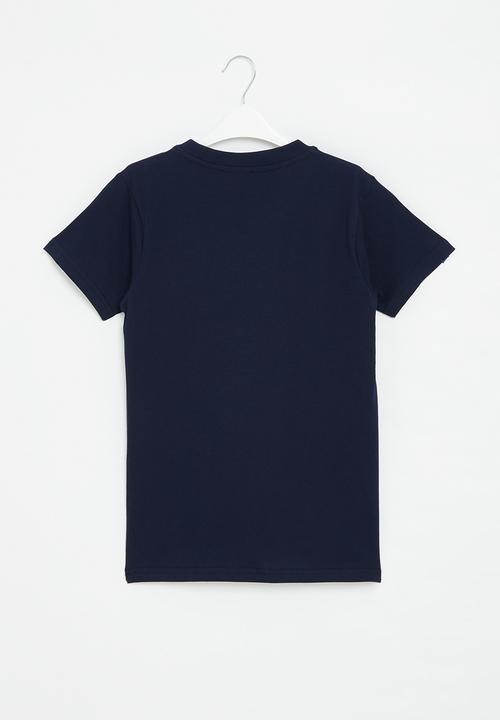 NBA - Nba core badge print tee - navy