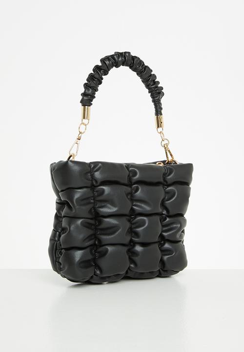 Trendyol - Puff top handle bag - black