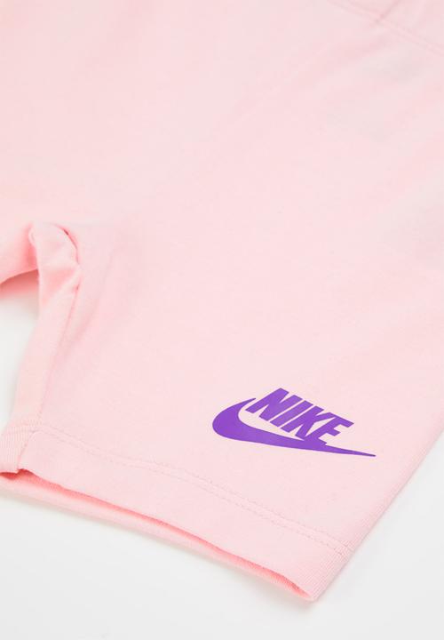 Nike - Nkg hbr boxy tee bike short se - arctic punch