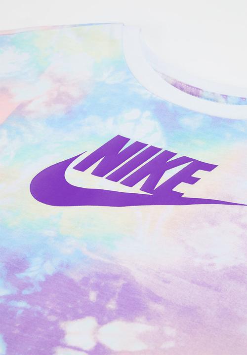 Nike - Nkg hbr boxy tee bike short se - arctic punch