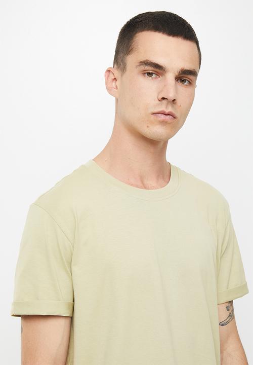 Calvin Klein - Badge turn up sleeve - wheat fields