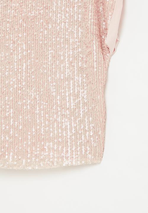 Superbalist - Sequin top - blush