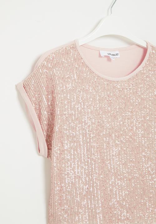 Superbalist - Sequin top - blush