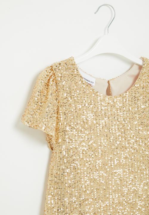Superbalist - Sequin dress - gold