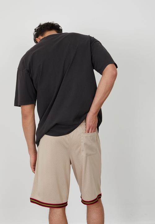 Factorie - Baggy basketball short - beige