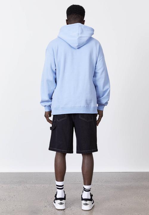 Factorie - Baggy denim short - black