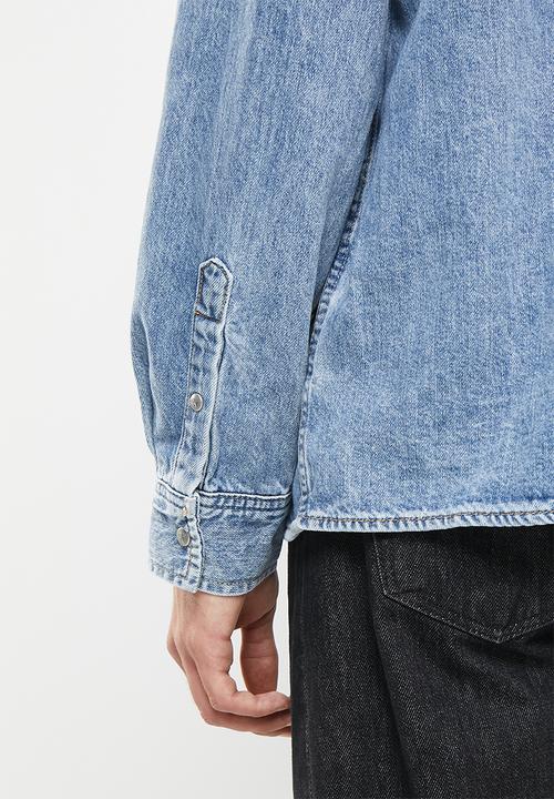 Calvin Klein - Oversized denim shirt - blue
