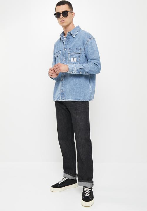 Calvin Klein - Oversized denim shirt - blue