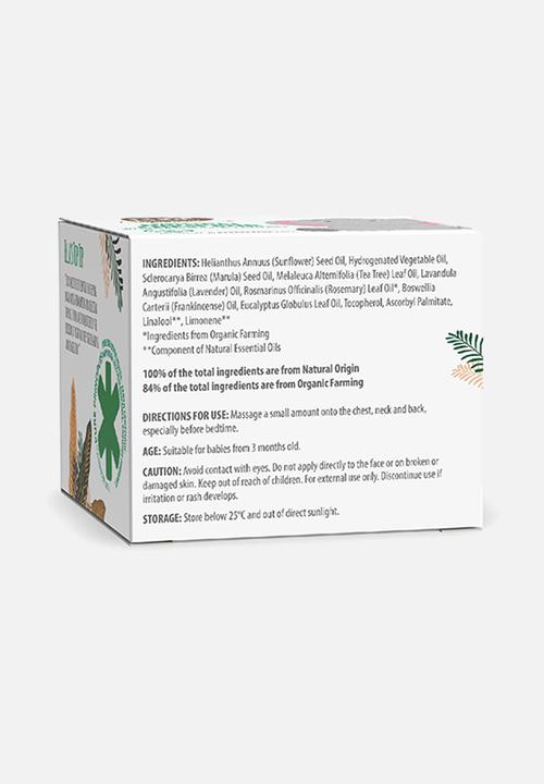pure beginnings - Natural chest rub with eucalyptus & lavender - 50ml