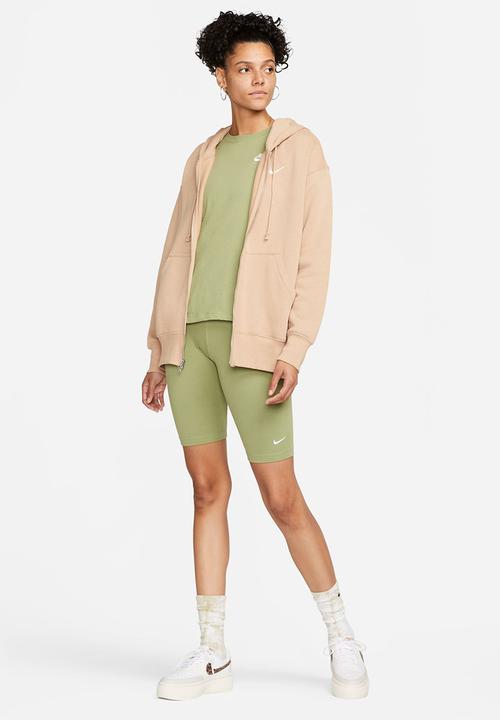 Nike - W nsw essntl mr biker short - alligator & white