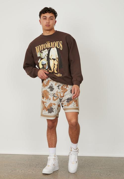 Factorie - Basketball short - camouflage