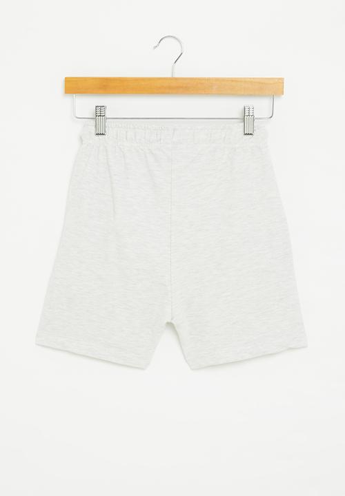Superbalist - Printed sweat short - grey mel