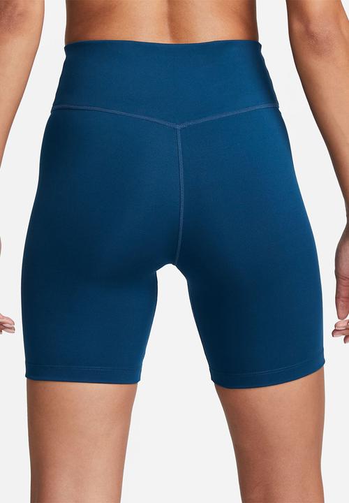 Nike - W nk one df mr 7in shrt - valerian blue/white