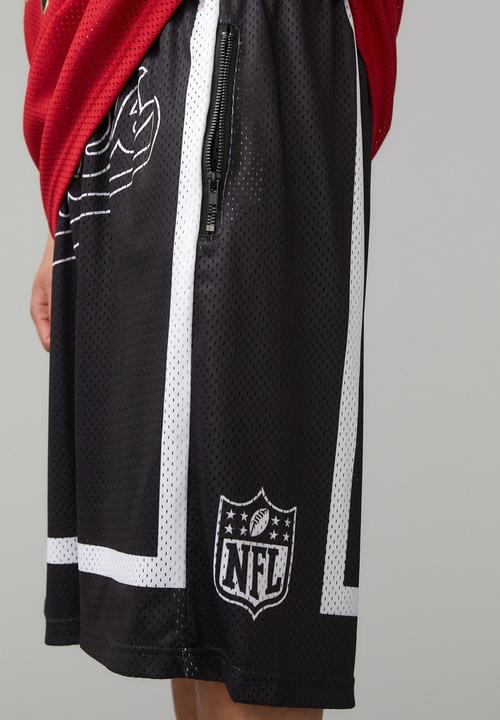 Factorie - Nfl baggy mesh short - lcn nfl black/raiders