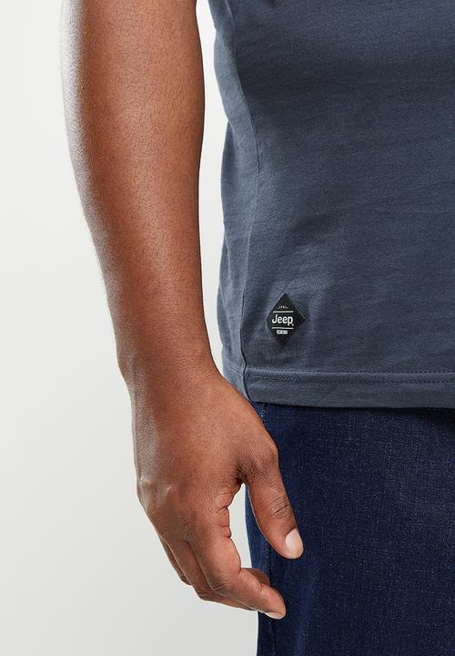 JEEP - Plus core logo tee - true navy