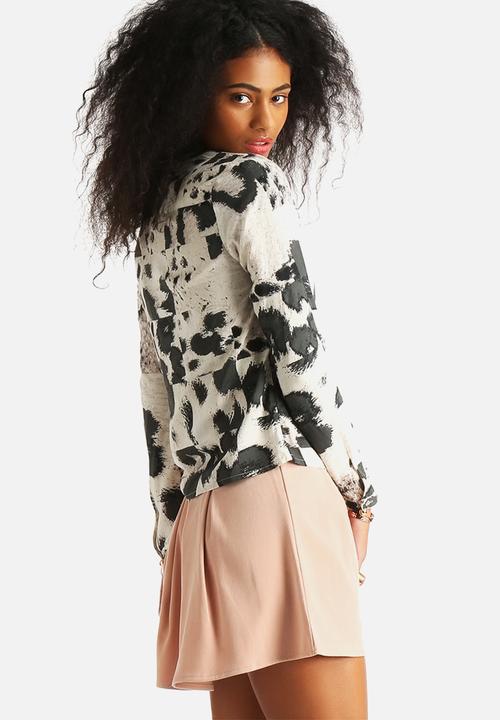 Vero Moda - Cheetar Grid Shirt 