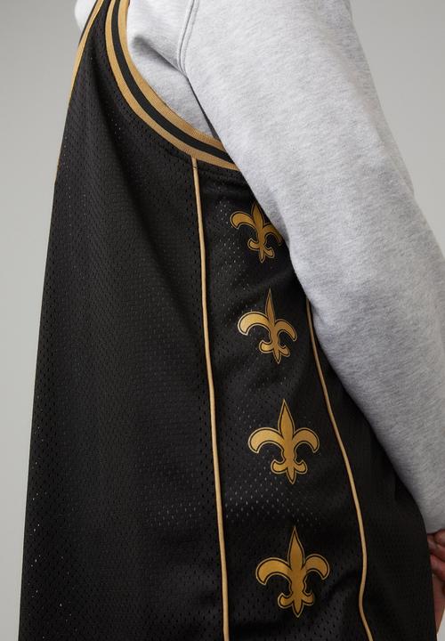 Factorie - Nfl mesh tank - lcn nfl saints 67/ black