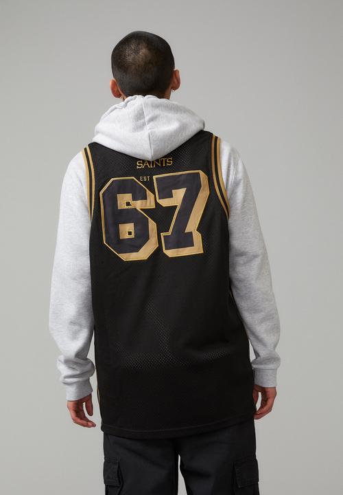 Factorie - Nfl mesh tank - lcn nfl saints 67/ black