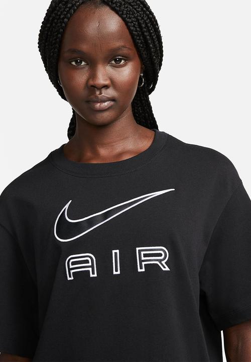 Nike - W nsw tee bf nike air - black & white