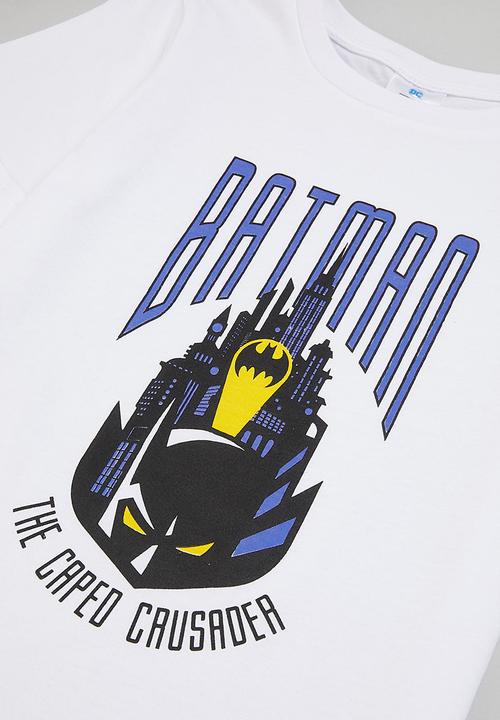 Superbalist - Boys Batman pj set white top - grey pants