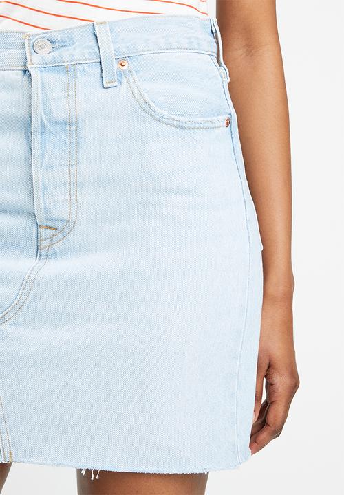 Levi’s® - High rise decon iconic bfly skirt - blue