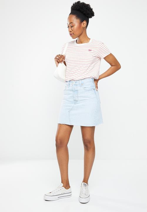 Levi’s® - High rise decon iconic bfly skirt - blue