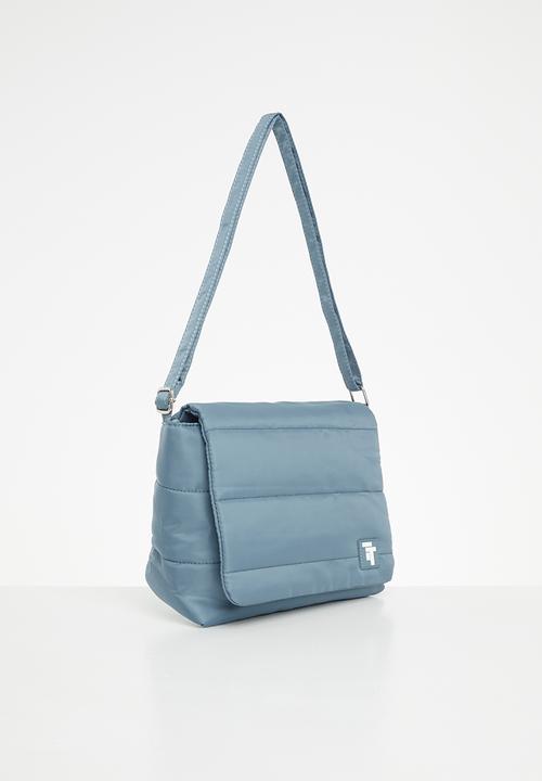 Tom Tom - Flap over quilt xbody- blue