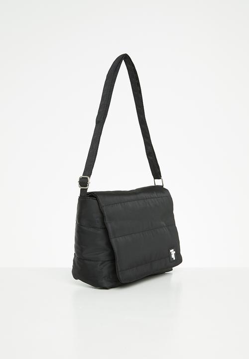 Tom Tom - Flap over quilt xbody- black