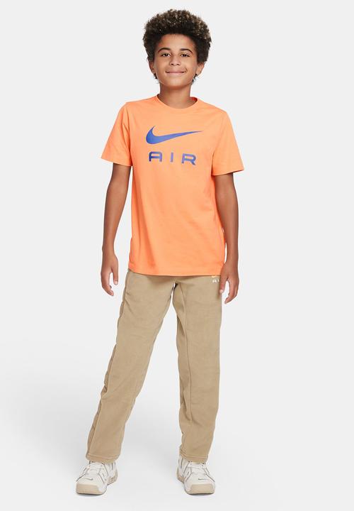 Nike - B nsw tee nike air fa22 - orange trance