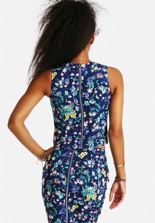 New Look - Elodie Floral Ottoman Top