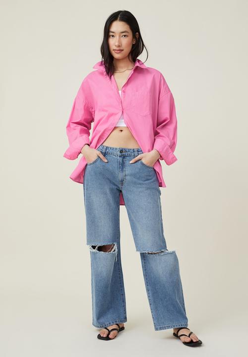 Cotton On - Dad shirt - fun pink